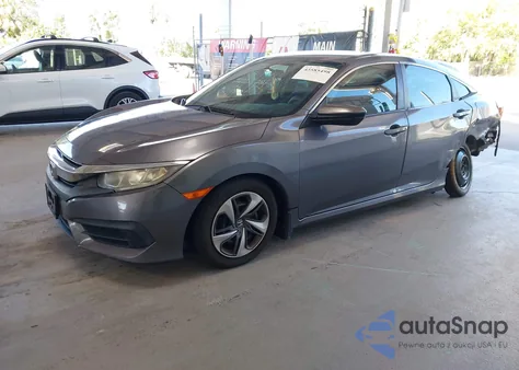 2018 Honda Civic Lx from USA, damaged, VIN 19XFC2F50JE002050